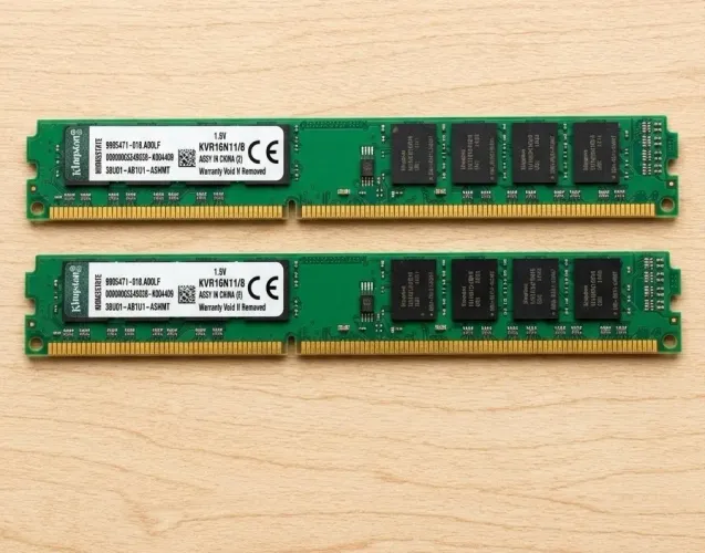 Vendo kit com 2 memórias RAM ddr3 Kingston