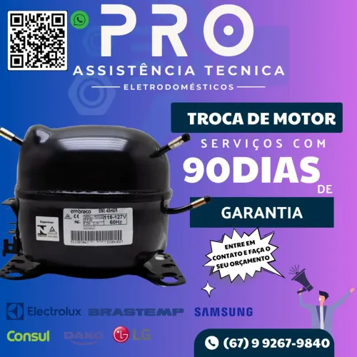 Conserto Geladeira (Electrolux-Brastemp- Consul)