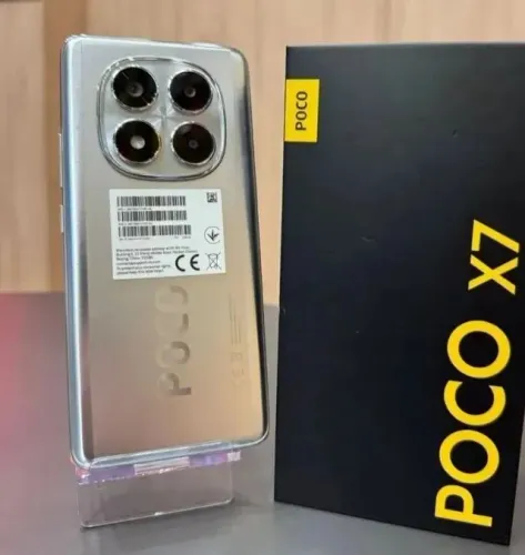 Poco X7 5G 512GB 12GB Ram Prata Lacrado Capa Pelicula Entrega Gratis R$1999,00