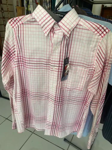 Camisa Masc ML Tam P Os Vaqueiros c/ etiqueta