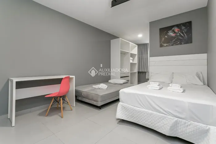 Studio Alto Padrão 27,15m² Mobiliado, Centro, Florianópolis SC