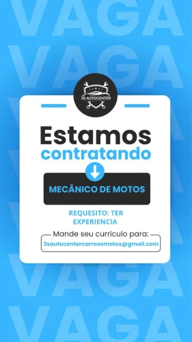 Vaga para mecânico de moto