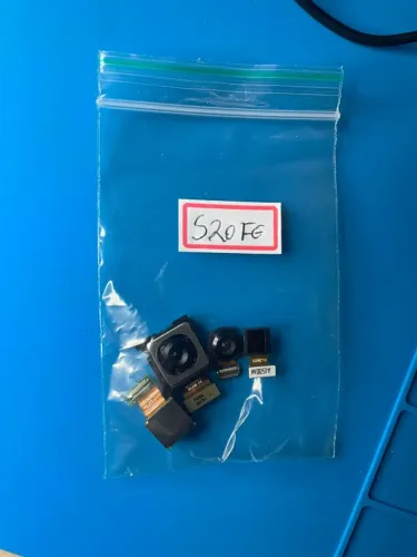 Kit Câmeras Originais Samsung Galaxy S20 FE 4G/5G - 3 Traseiras + Frontal  Testadas 