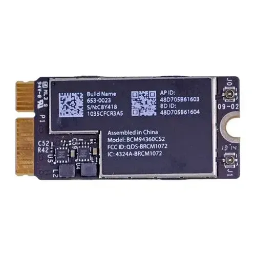 Placa Receptor Wi-Fi Bluetooth Original Apple MacBook Air A1465 A1466 2013 a 2017