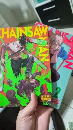 Mangá Chainsaw Man 1 e 2