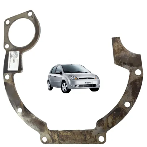  Flange Defletor Motor Câmbio Ford Fiesta 1.0 8v 2003 2004 