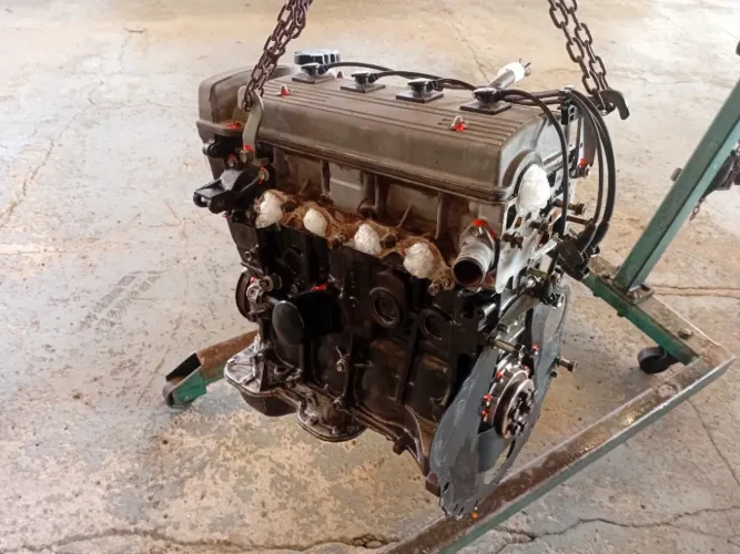 Motor 1.8 16v Toyota Corolla 2000 2001 Cód. 7a-fe - Leia