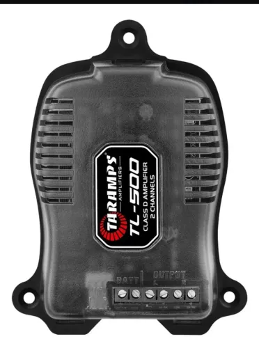 Amplificador Taramps TL500 90W Classe D Para Carro com 2 Canais