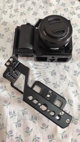 Cage sony zve10 gaiola de proteção metálica NOVA zv-e10 zv e10
