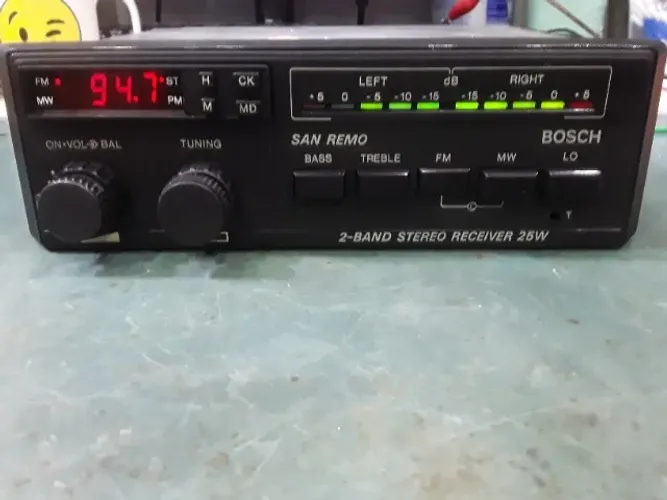 Radio Bosch San Remo com Bluetooth