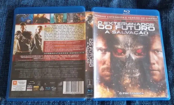 Blu Ray O Exterminador Do Futuro A Salvação Original