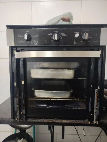 Forno Elétrico de Embutir Consul 84L 220V (Funcionando / Sem o Vidro Frontal