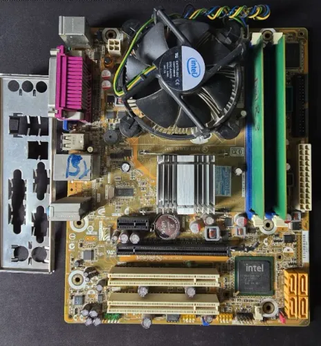Placa Mãe STI Intel G41 775 + Intel Pentium E5800 + 4gb DDR3