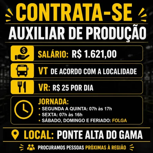 Auxiliar de produção