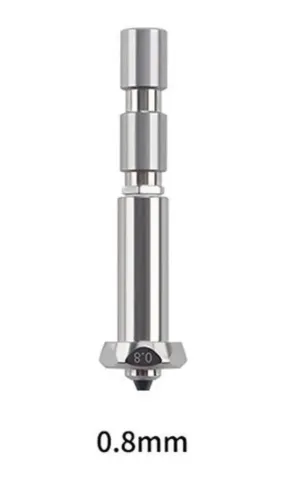 Bico para impressora 3D Kobra 3 Max 1 unidade 0,8mm