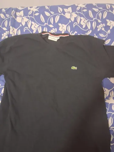 CAMISA PRETA LACOSTE