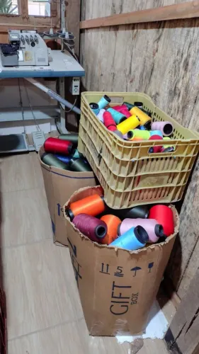 Linhas algodão e balon diversas cores