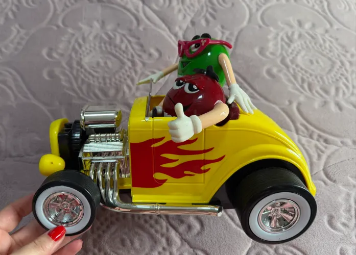 Dispenser M&Ms Carro Colecionável