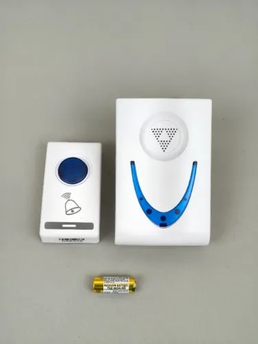 Campainha Sem Fio Wireless Controle Remoto Residencial 32 Toques Fácil Instalação