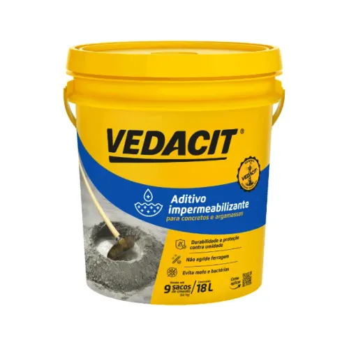 Aditivo Vedacit. Somos loja, LEIA A DESCRIÇÃO COM ATENÇÃO!!!