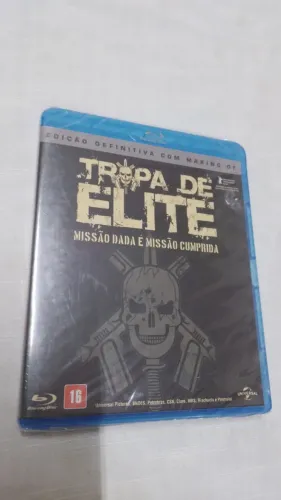 Blu-ray Tropa De Elite - Novo Lacrado ( 25434 )