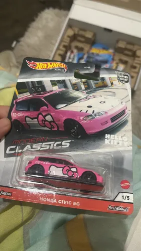 HOT WHEELS HONDA CIVIC EG HELLO KITTY