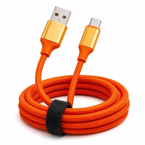 ? Cabo de Dados e Carga Rápida USB-A para Tipo-C BMAX (1 Metro) - Alta Resistência e Esti