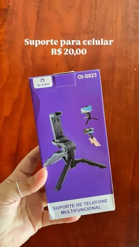 Tripe suporte celular - ideal para criadores de conteudo