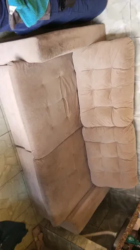 Sofá retrátil dois lugares grandes conforto de cinema para você 