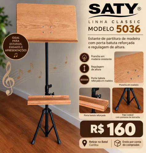 Vendo suporte dde partitura