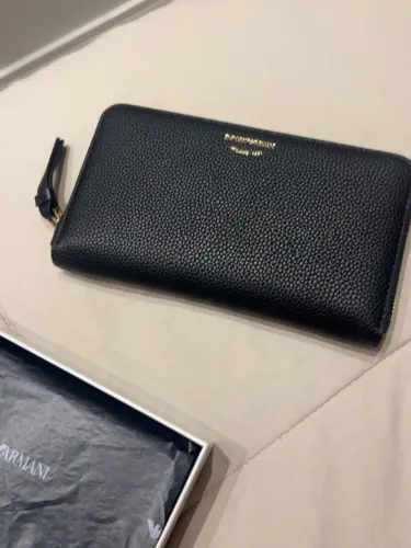 Carteira Emporio Armani Original - Nunca Usada, com Caixa