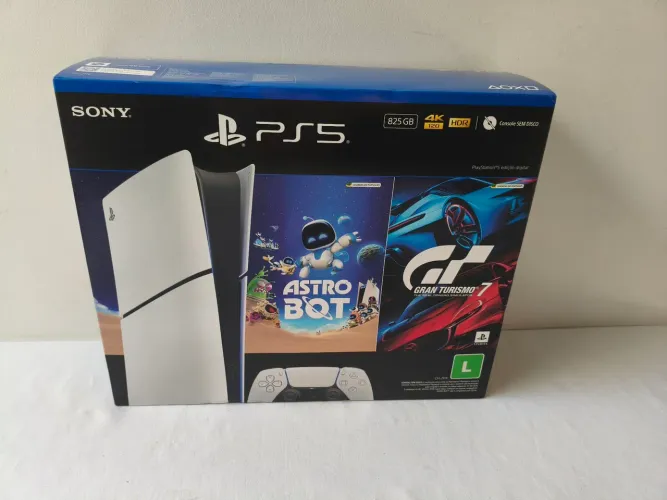 PS5 slim versão digital lacrado