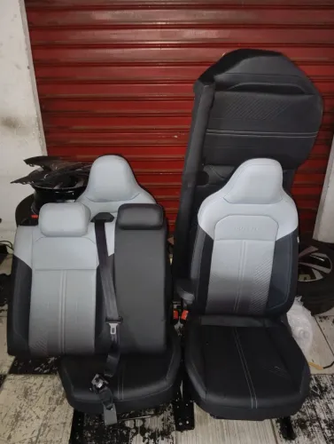 Bancos de couro originais VW Polo Virtus Nivus Tera 