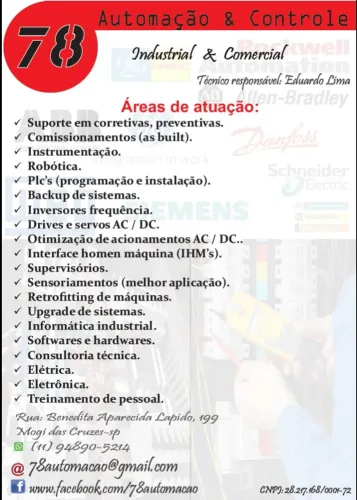 Automação industrial, comercial e residencial .