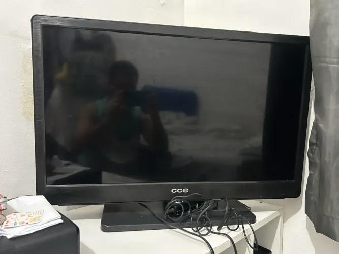 televisão com defeito