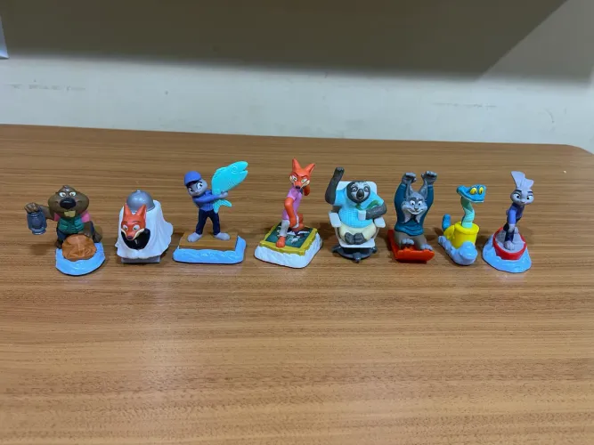 Coleção zootopia Mc Donalds