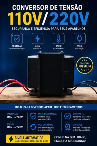 conversor de tensão 110V/220V
