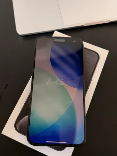 Iphone 15 pro max, Black titanium 256GB