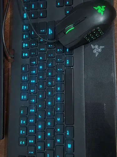 Teclado gamer RAZER aceito troca em xbox, ps4 e ps5 + volta