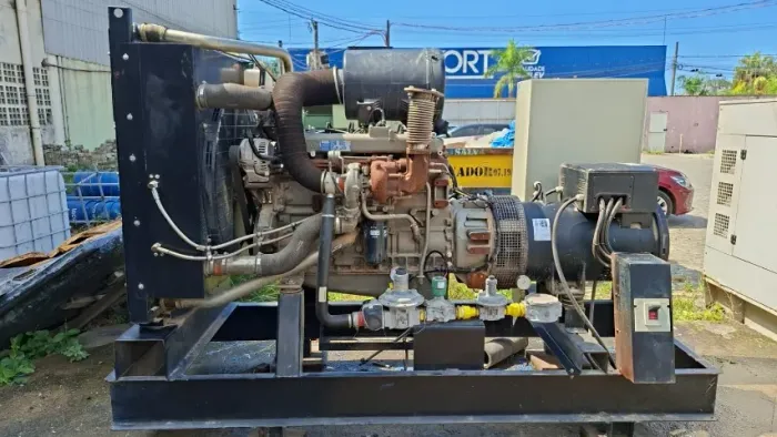 Gerador a Biogás completo com sistema de geração distribuida 95 KVA 