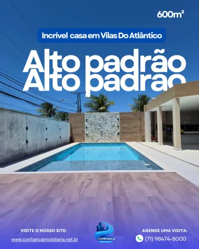 Casa à venda, VILAS DO ATLÂNTICO, Lauro de Freitas, BA