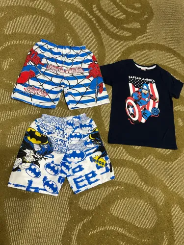Kit infantil Marvel - tamanho 8 anos