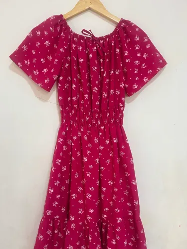 Vestido floral G desapego