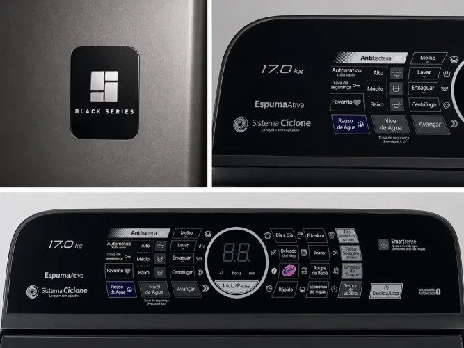 Máquina de lavar digital Panasonic 17KG