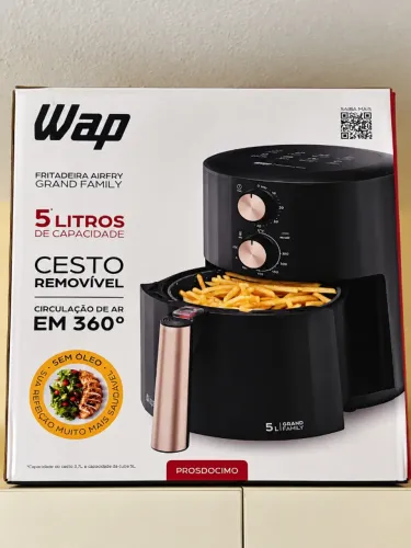 AIR FRYER WAP GRAND FAMILY 5L | POUQUÍSSIMO USO | R$ 200