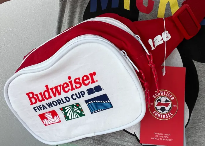 Pochete/bolsa Budweiser