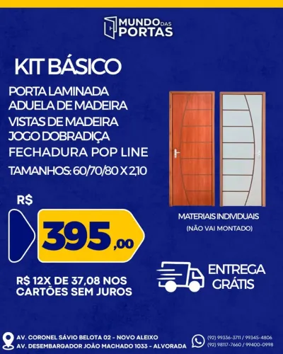 Kit Porta Laminada Completo - Entrega Grátis!