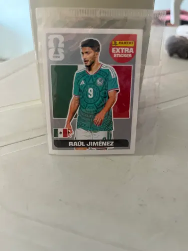 Figurinha legend Raul jimenez 2026 prata