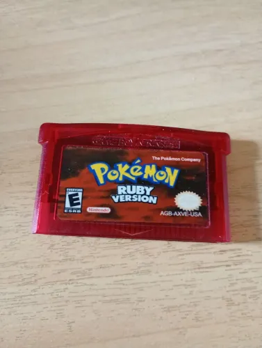 Pokémon Ruby Nintendo game boy advance 