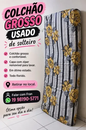 Colchão solteiro